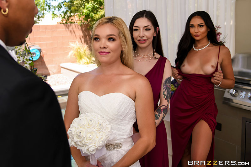 800px x 533px - The Bangin Bridesmaid Free Video With Ariana Marie ...